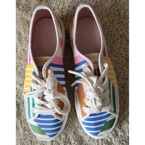 KATE SPADE/KEDS Triple Kick Women's Platform Sneakers Size 7B Multicolor ~EUC~